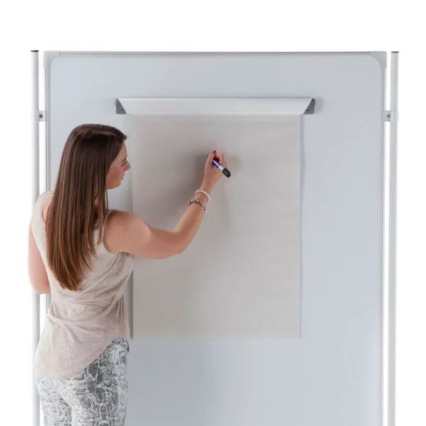 Suport magnetic pentru hartie flipchart, agatatori reglabile, 70 cm, procart - imagine 2
