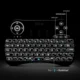 Mini tastatura iluminata, wireless cu touchpad, reiie h9+ - imagine 10