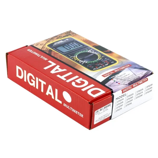 Multimetru digital 9v, display lcd, 32 pozitii, oprire automata, cablu de masurare - imagine 17