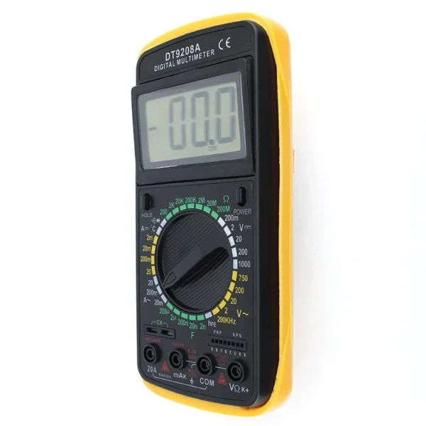 Multimetru digital 9v, display lcd, 32 pozitii, oprire automata, cablu de masurare - imagine 10