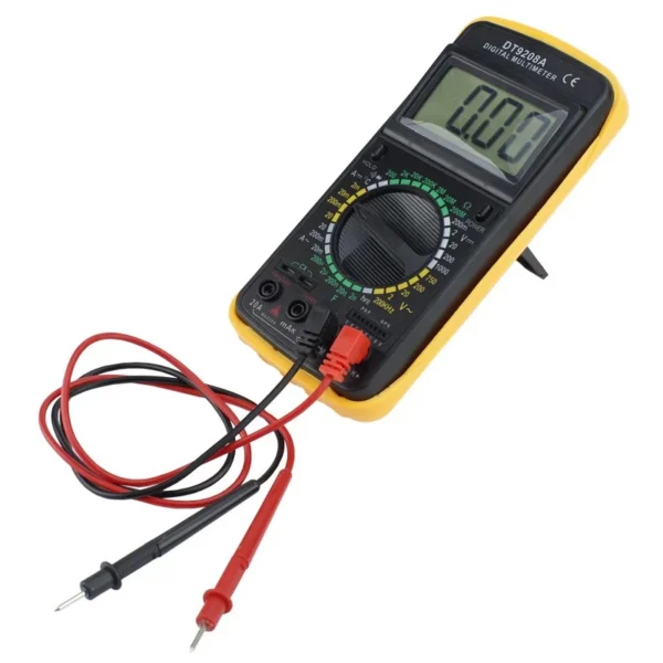Multimetru digital 9v, display lcd, 32 pozitii, oprire automata, cablu de masurare - imagine 2