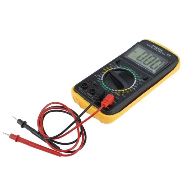 Multimetru digital 9v, display lcd, 32 pozitii, oprire automata, cablu de masurare - imagine 11
