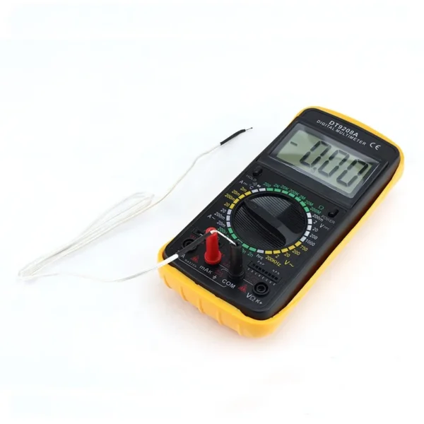 Multimetru digital 9v, display lcd, 32 pozitii, oprire automata, cablu de masurare - imagine 12