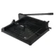 Ghilotina manuala format a3+, 400 coli, ghidaj, sistem metalic fixare hartie, heavy duty, bright office