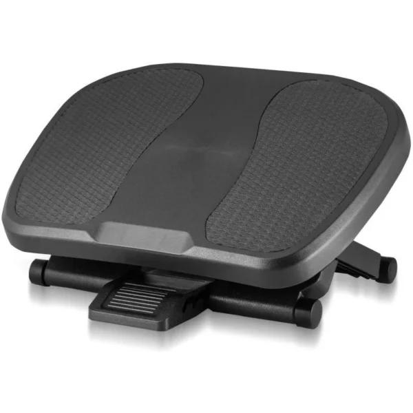 Suport ergonomic relaxare picioare, inclinare 30 grade, 3 trepte inaltime, antiderapanta - imagine 2