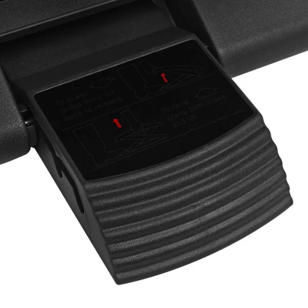 Suport ergonomic pentru picioare, antiderapant, inaltime reglabila, postura comoda birou - imagine 16