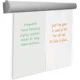 Suport magnetic pentru hartie flipchart, agatatori reglabile, 70 cm, procart - imagine 13