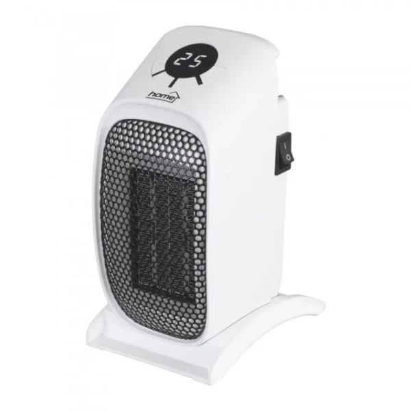 Radiator ceramic cu termostat, 400w , portabil, ecran lcd - imagine 1