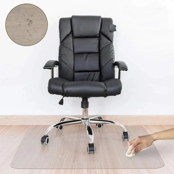 Covoras pentru protectie pardosea, 90x120cm, pvc flexibil, grosime 1.5mm, transparent mat - imagine 10