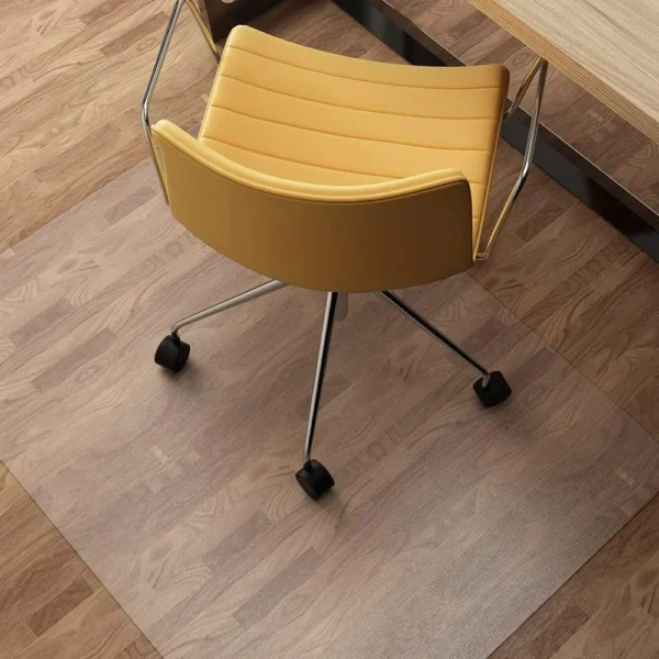 Covoras pentru protectie pardosea, 70x100cm, grosime 1.5mm, pvc transparent - imagine 1