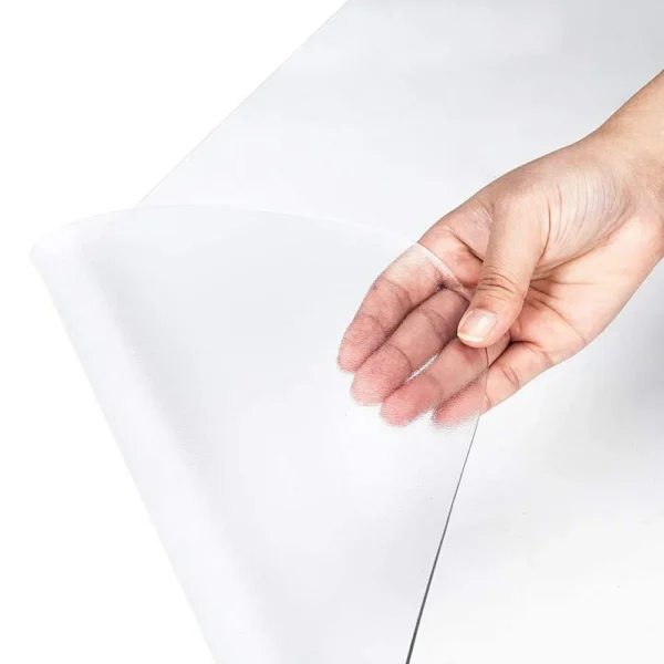 Covoras pentru protectie pardosea, 90x120cm, pvc flexibil, grosime 1.5mm, transparent mat - imagine 16