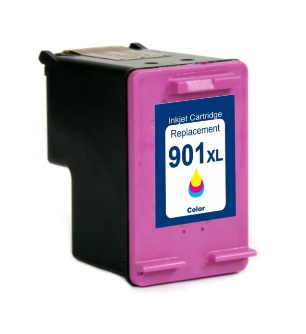Cartus compatibil 901xl color pentru hp - imagine 1