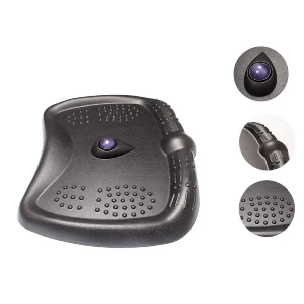 Suport ergonomic pentru birou cu 3 zone masaj, antiderapant, 71x61x7.5 cm - imagine 7