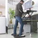 Suport ergonomic pentru birou cu 3 zone masaj, antiderapant, 71x61x7.5 cm - imagine 11