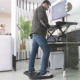 Suport ergonomic pentru birou cu 3 zone masaj, antiderapant, 71x61x7.5 cm - imagine 2