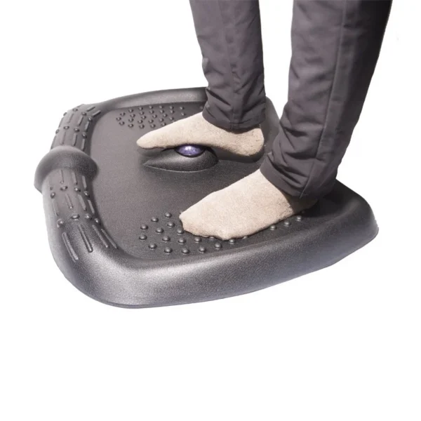 Suport ergonomic pentru birou cu 3 zone masaj, antiderapant, 71x61x7.5 cm - imagine 1