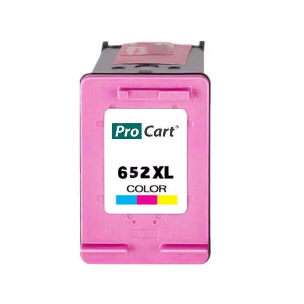 Cartus compatibil hp 652xl tricolor, de capacitate mare, procart - imagine 7