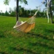 Hamac textil, gri, max 200 kg, 200x150 cm - imagine 2