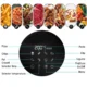 Friteuza cu aer cald airfryer 1200 w, capacitate 2.5 l, display digital led, procart - imagine 21