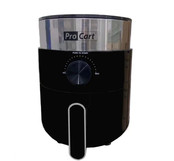 Friteuza cu aer cald airfryer 1200 w, capacitate 2.5 l, display digital led, procart - imagine 27
