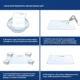 Protectie pvc pentru birou, mobilier, 1.5 mm grosime, 120x90 cm, transparenta - imagine 24