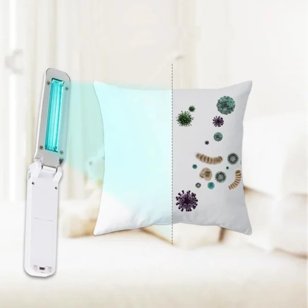 Lampa uvc bactericida portabila tip bagheta, pentru sterilizare, 3w - imagine 16