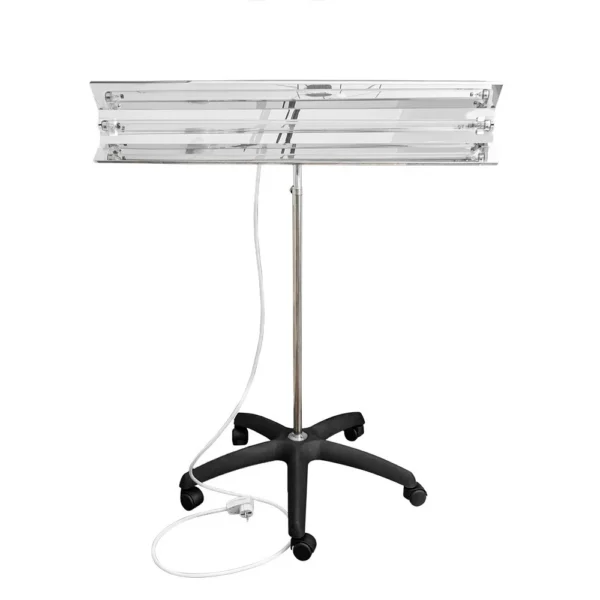 Lampa bactericida uvc 55w, orientabila, stativ mobil, inaltime reglabila 100-190 cm, sterilizare - imagine 7