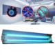 Lampa bactericida uvc orientabila cu reflector, 2x55w, pentru sterilizare, 60 mp, ip20 - imagine 5