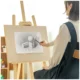 Sevalet din lemn pentru pictura 175x50, pliabil, inaltime ajustabilia maxim 175 cm - imagine 9