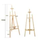 Sevalet din lemn pentru pictura 175x50, pliabil, inaltime ajustabilia maxim 175 cm - imagine 7