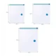 Saci pentru vidat, reutilizabili, 3 dimensiuni, transparenti, set 15 bucati - imagine 2