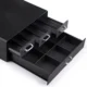 Organizator capsule cafea, 4 sertare depozitare, 2 nivele, negru - imagine 7