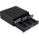 Organizator capsule cafea, 4 sertare depozitare, 2 nivele, negru - imagine 10