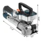 Aparat pneumatic de legat banda pp/pet, latime 12-16.5 mm, forta mare intindere 3500n - imagine 10