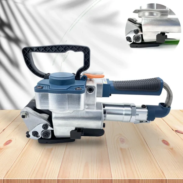 Aparat pneumatic de legat banda pp/pet, latime 12-16.5 mm, forta mare intindere 3500n - imagine 5