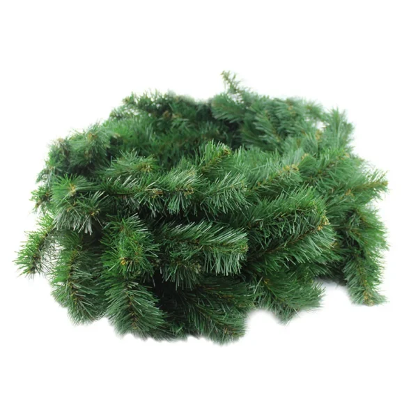 Ghirlanda decorativa luxury pine din crengi de brad artificial, lungime 5.4 m, ace 3d, decor craciun - imagine 6