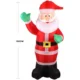 Figurina mos craciun gonflabil 180 cm, iluminat led, pentru interior si exterior, procart - imagine 2