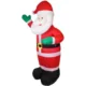 Figurina mos craciun gonflabil 180 cm, iluminat led, pentru interior si exterior, procart - imagine 3