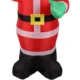 Figurina mos craciun gonflabil 180 cm, iluminat led, pentru interior si exterior, procart - imagine 8