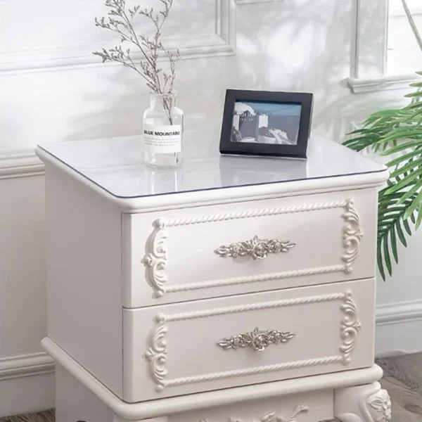 Protectie pvc pentru birou, mobilier, 1.5 mm grosime, 120x90 cm, transparenta - imagine 14