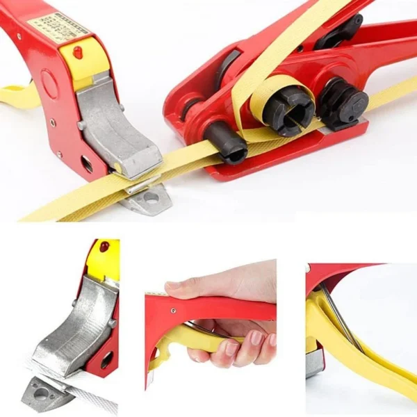 Kit cleste manual pentru tensionat, dispozitiv electric lipit banda pp/pet/pes - imagine 14