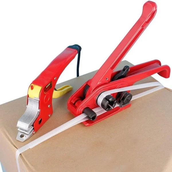 Kit cleste manual pentru tensionat, dispozitiv electric lipit banda pp/pet/pes - imagine 2