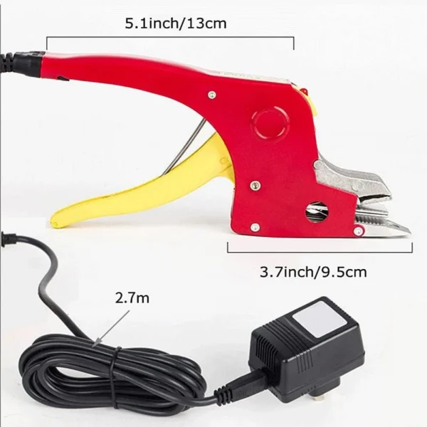 Kit cleste manual pentru tensionat, dispozitiv electric lipit banda pp/pet/pes - imagine 8