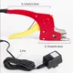 Kit cleste manual pentru tensionat, dispozitiv electric lipit banda pp/pet/pes - imagine 8