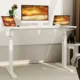 Cadru de birou electric dublu motorizat, inaltime reglabila 64-129 cm, memorare 4 pozitii, lungime 102 - 145 cm - imagine 2