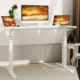 Cadru de birou electric dublu motorizat, inaltime reglabila 64-129 cm, memorare 4 pozitii, lungime 102 - 145 cm - imagine 34