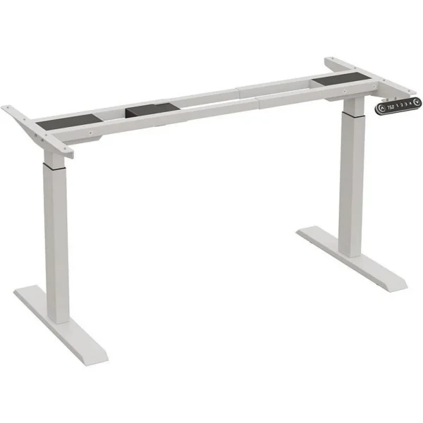 Cadru de birou electric dublu motorizat, inaltime reglabila 64-129 cm, memorare 4 pozitii, lungime 102 - 145 cm - imagine 35