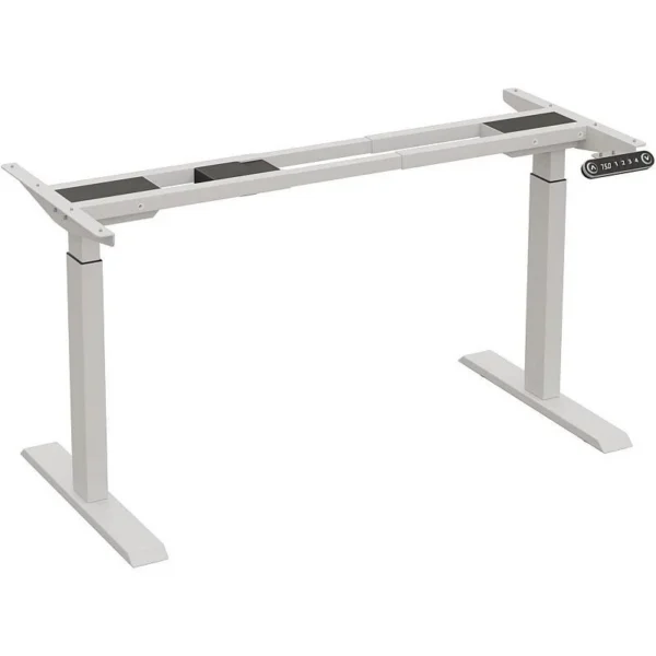 Cadru de birou electric dublu motorizat, inaltime reglabila 64-129 cm, memorare 4 pozitii, lungime 102 - 145 cm - imagine 24