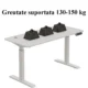 Cadru de birou electric dublu motorizat, inaltime reglabila 64-129 cm, memorare 4 pozitii, lungime 102 - 145 cm - imagine 31