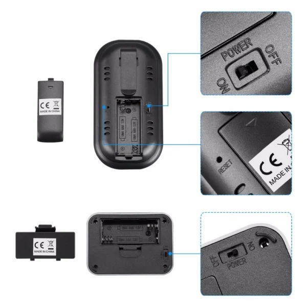 Termometru digital cu sonda, citire instantanee, wireless, ecran lcd - imagine 24